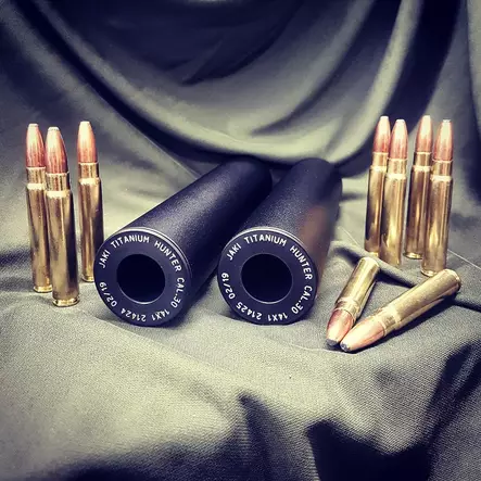 Jaki Titanium Hunter Mattamusta äänenvaimentaja - Äänenvaimentajat - 3950001239770 - 1