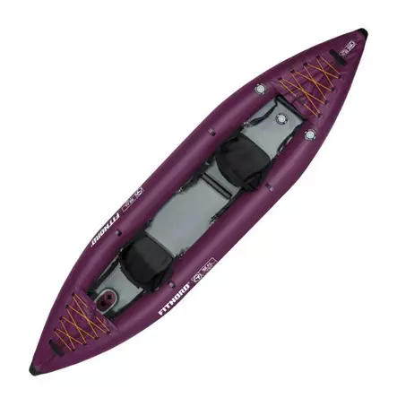FitNord Seal Two ilmatäytteinen kajakki, tumma violetti (2-istuttava) G2 2026 *Ennakkotilaa 22.5 saapuvasta erästä* - Ilmatäytteiset kajakit - KK1003864 - 1